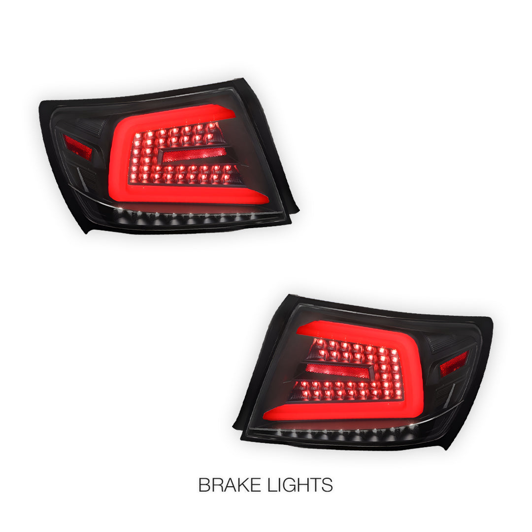 Subaru WRX GE / GH / GR / GV Sedan (2008 - 2013) Spec D Sequential LED Tail Lights LH + RH