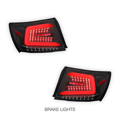 Subaru WRX GE / GH / GR / GV Sedan (2008 - 2013) Spec D Sequential LED Tail Lights LH + RH