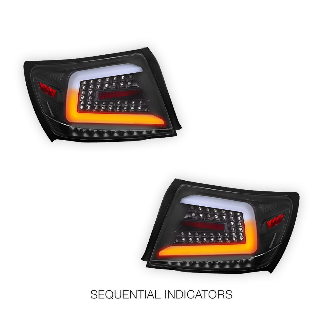 Subaru WRX GE / GH / GR / GV Sedan (2008 - 2013) Spec D Sequential LED Tail Lights LH + RH
