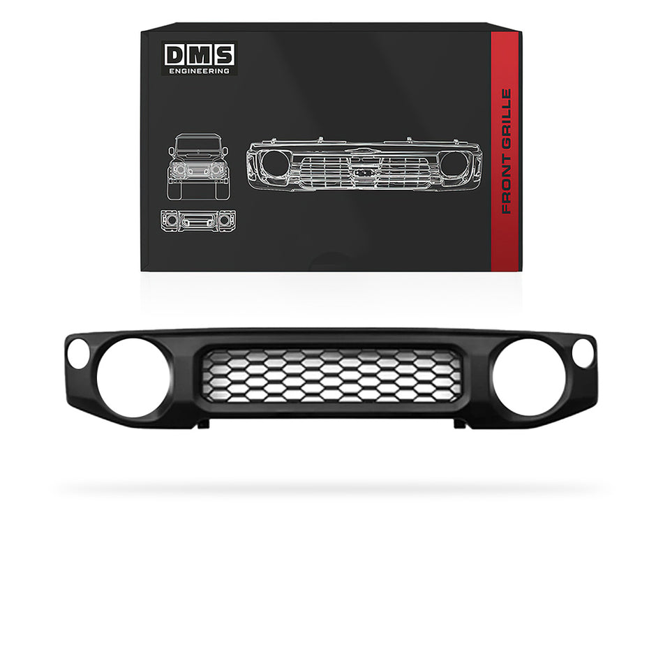 Suzuki Jimny JB74 / JB64 (2019 - 2022) Matte Black Bumper Cover Grille