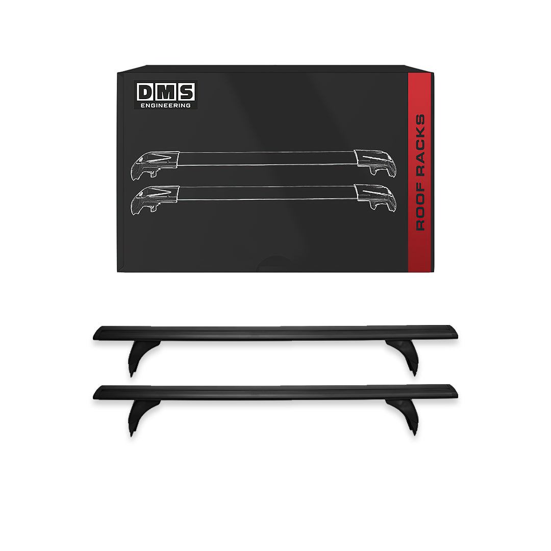 Suzuki Jimny JB74 (2018 - 2026) 2 x Premium Aluminum Black Roof Racks