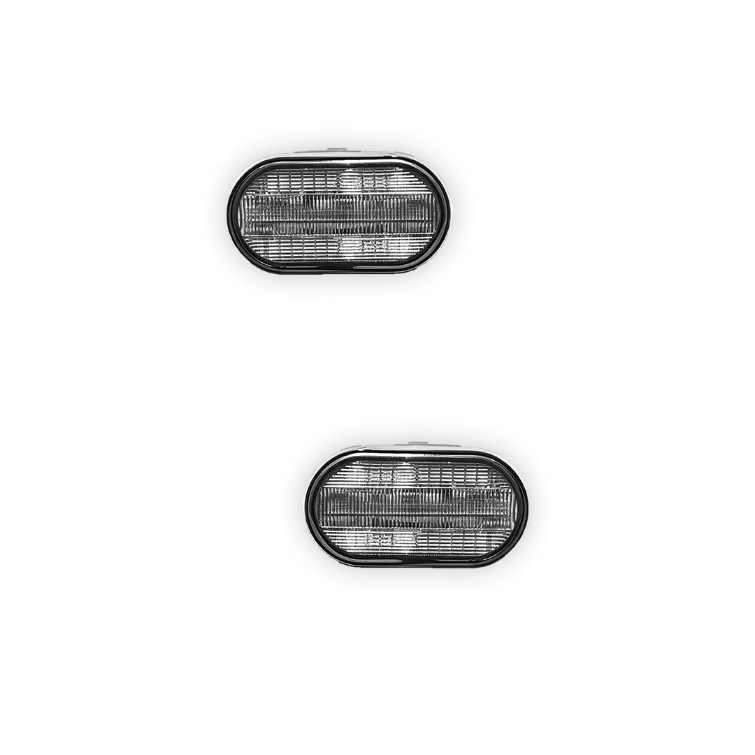 Suzuki Jimny JB74 (2019 - 2024) Clear / Smoked LED Sequantial Side Fender Guard Turn Signal Indicator Lights RH + LH
