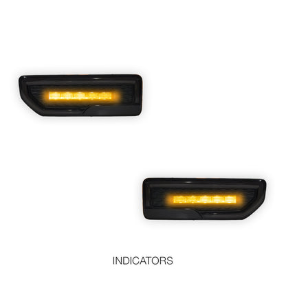 Suzuki Jimny JB74 (2019 - 2024) Sequential JDM Smoked LED Tail Lights LH + RH
