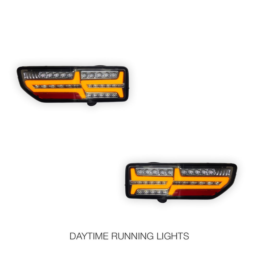 Suzuki Jimny JB74 (2019 - 2026) Sequential JDM Crystal Clear Full LED Tail Lights LH + RH