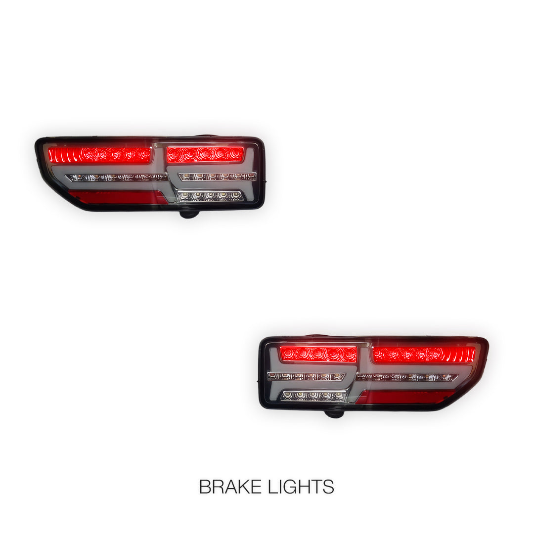 Suzuki Jimny JB74 (2019 - 2026) Sequential JDM Crystal Clear Full LED Tail Lights LH + RH