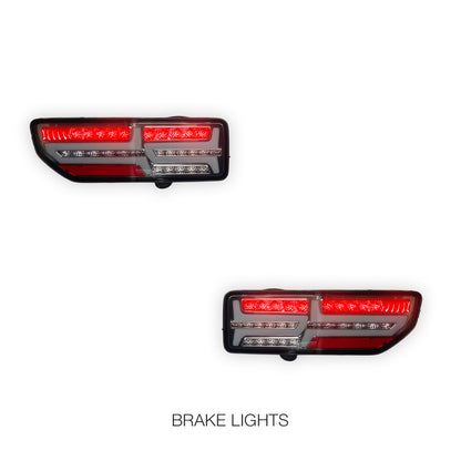 Suzuki Jimny JB74 (2019 - 2026) Sequential JDM Crystal Clear Full LED Tail Lights LH + RH