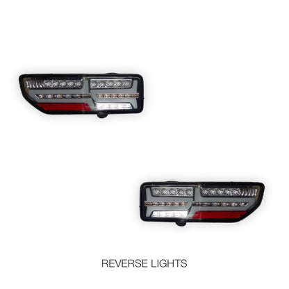 Suzuki Jimny JB74 (2019 - 2026) Sequential JDM Crystal Clear Full LED Tail Lights LH + RH