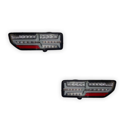 Suzuki Jimny JB74 (2019 - 2026) Sequential JDM Crystal Clear Full LED Tail Lights LH + RH