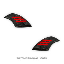 Suzuki Swift FZ (2011 - 2017) Sequential Full Smoked 3D Stripe LED Tail Lights LH + RH