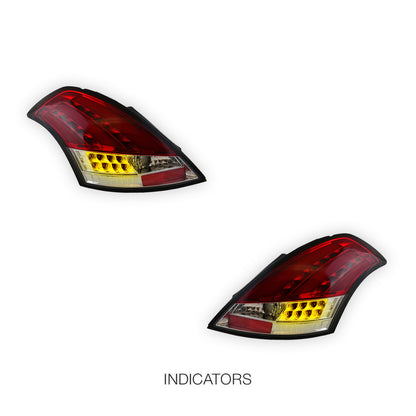 Suzuki Swift FZ (2011 - 2017) Sequential LED Tail Lights LH + RH