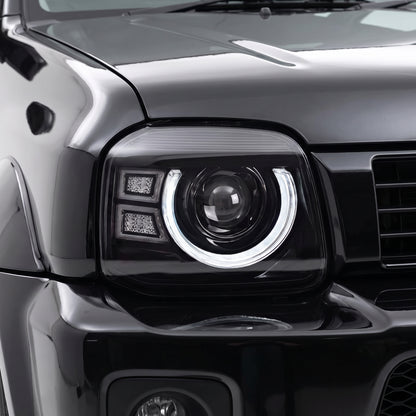 Suzuki Jimny SN413 (2007 - 2015) DRL Headlights LH + RH installed