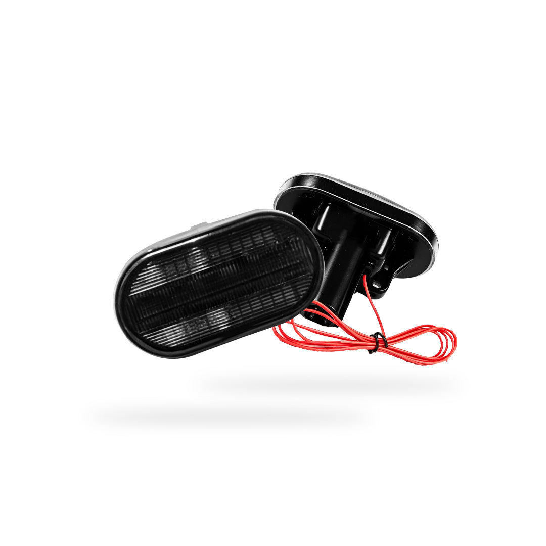 Suzuki Jimny JB74 (2019 - 2024) Clear / Smoked LED Sequantial Side Fender Guard Turn Signal Indicator Lights RH + LH