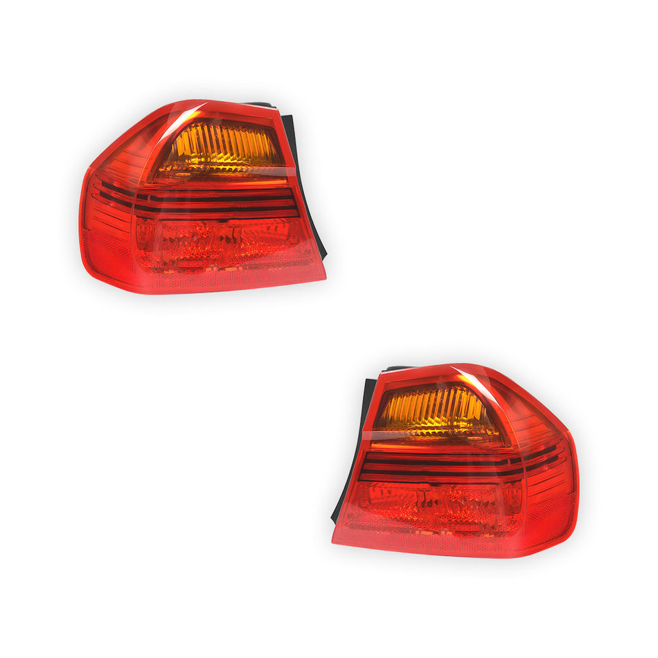 BMW 3 Series E90 (2005 - 2008) Halogen Tail Lights LH + RH