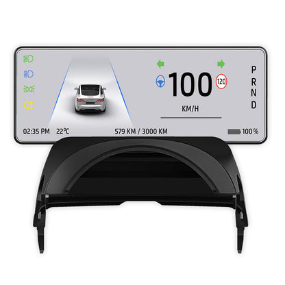 Tesla Model Y (2022 - 2026) Apple CarPlay / Android Auto Digital Instrument Cluster Dashboard Screen