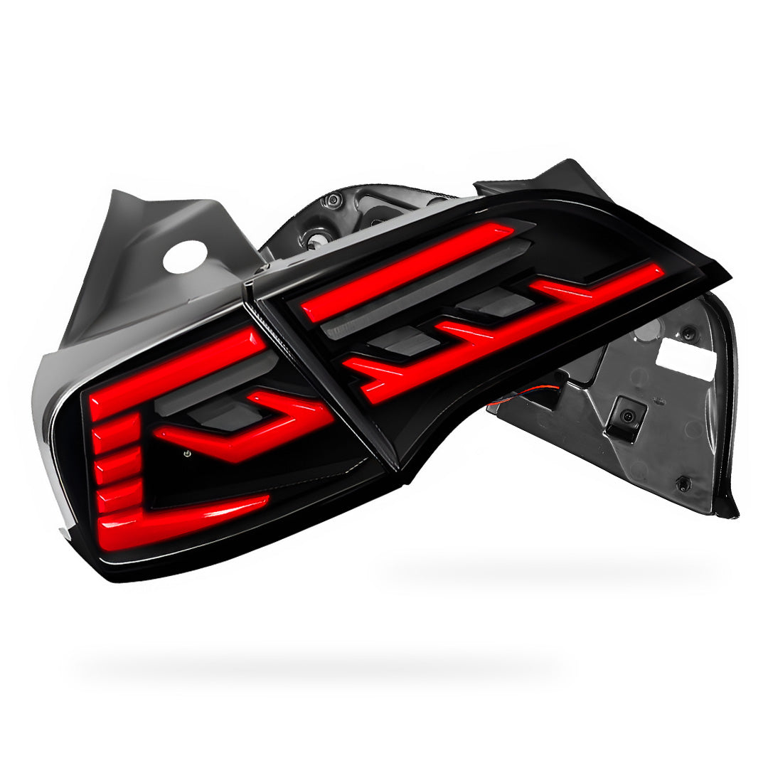Tesla Model 3 (2017 - 2019) Smoked Animation DRL Sequential Tail Lights LH + RH