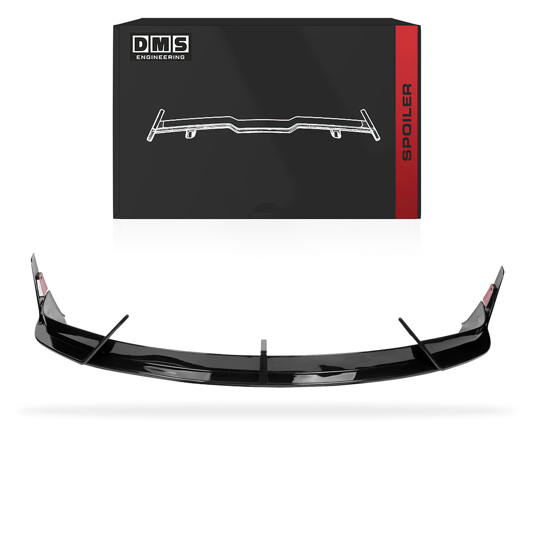 Tesla Model X (2016 - 2020) Floaro Gloss Black Lower Front Bumper Bar Lip Spoiler Winglets