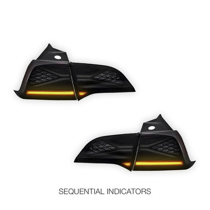 Tesla Model Y SUV (2022 - 2023) Sequential RGB Tail Lights LH + RH