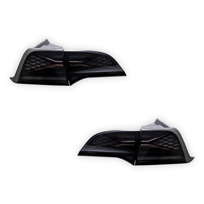 Tesla Model Y SUV (2022 - 2023) Sequential Smoked Tail Lights LH + RH