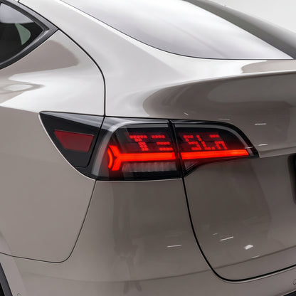 Tesla Model Y SUV (2022 - 2023) Sequential Tesla Logo Style Tail Lights LH + RH