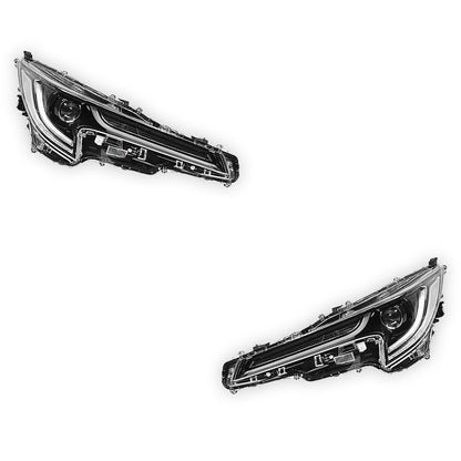 Toyota Corolla E210 Hatch / Sedan (2018 - 2022) Headlights LH + RH