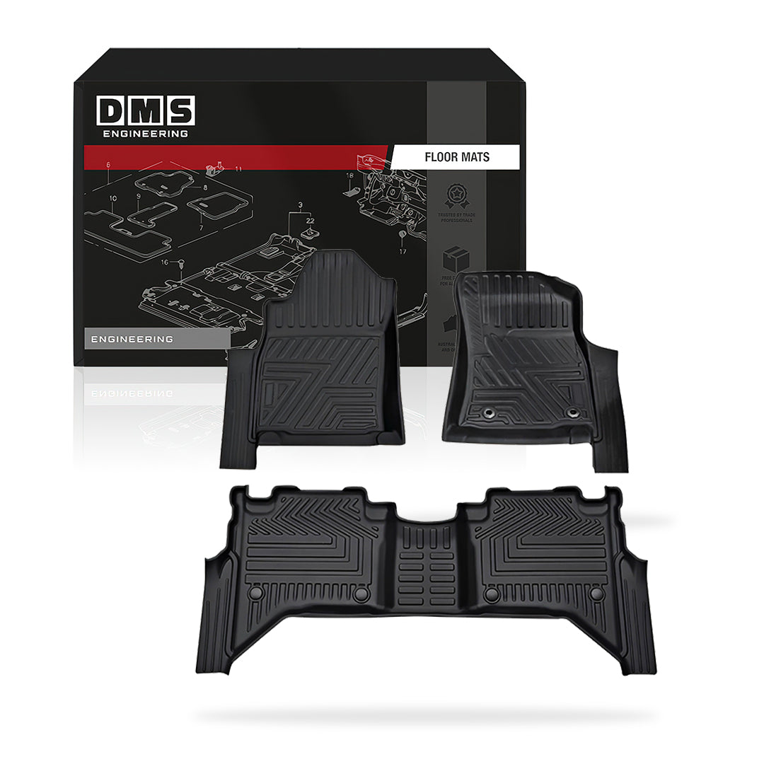 Toyota HiLux N80 Dual Cab Manual Transmission (2015 - 2025) Car Floor Mat