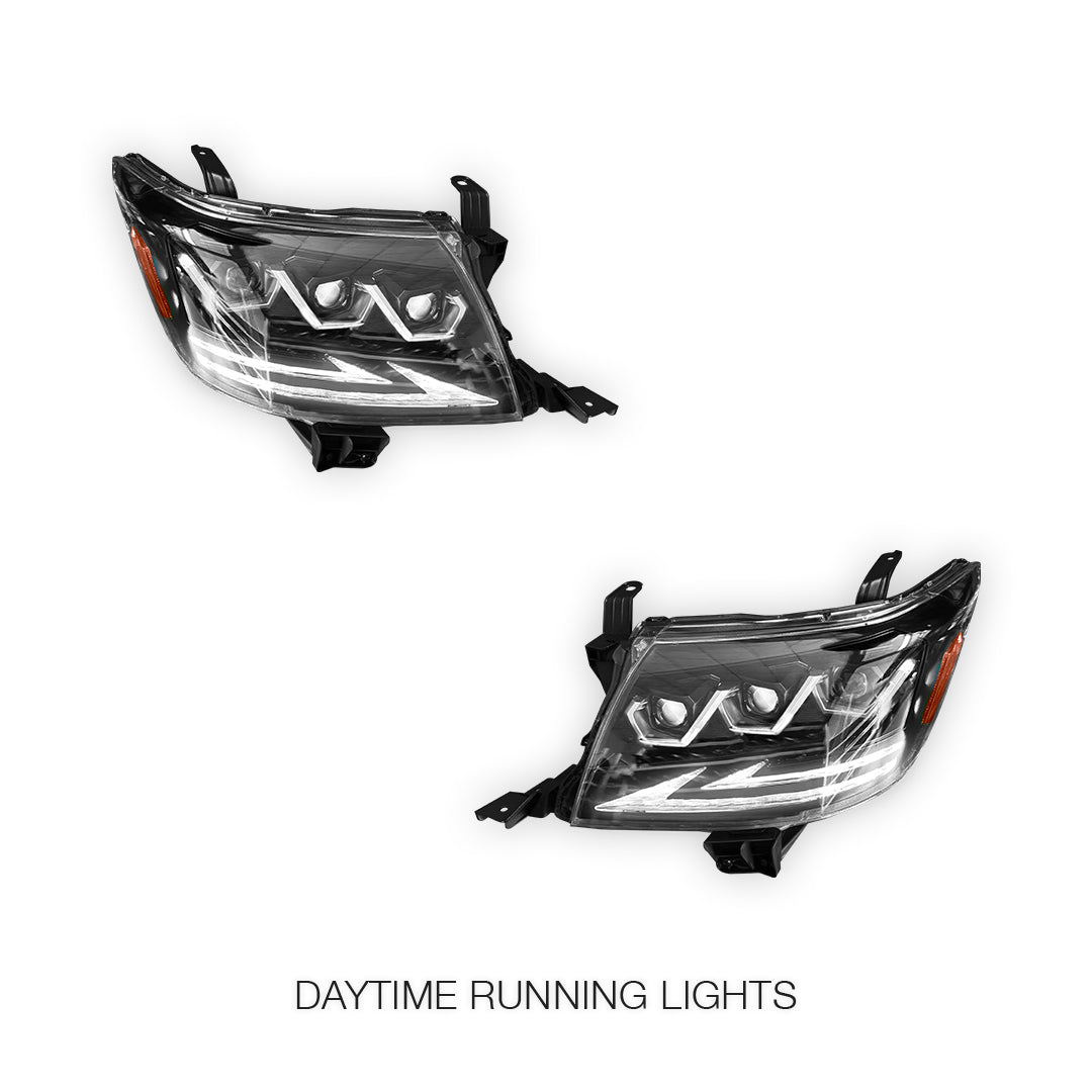 Toyota HiLux Ute (2011 - 2015) Full LED Headlights LH + RH
