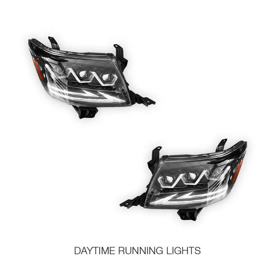 Toyota HiLux Ute (2011 - 2015) Full LED Headlights LH + RH