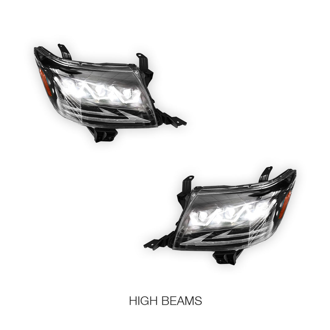 Toyota HiLux Ute (2011 - 2015) Full LED Headlights LH + RH
