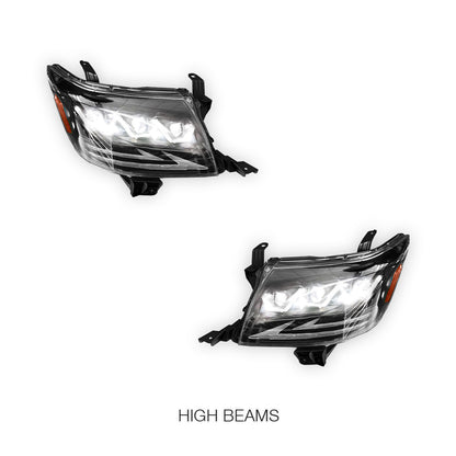 Toyota HiLux Ute (2011 - 2015) Full LED Headlights LH + RH