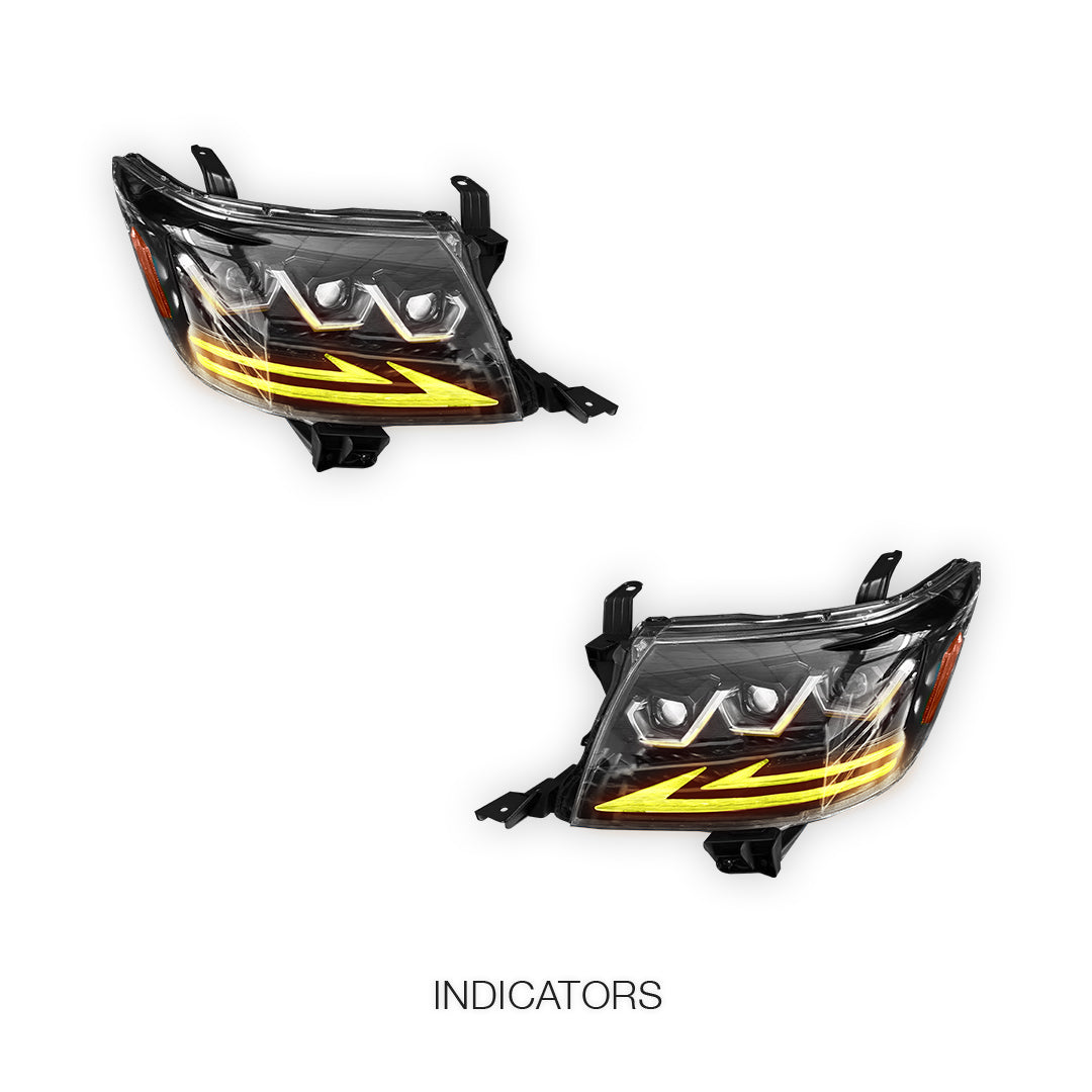 Toyota HiLux Ute (2011 - 2015) Full LED Headlights LH + RH