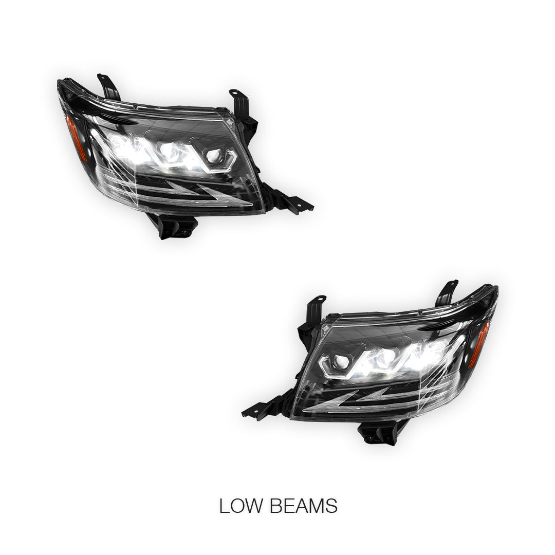 Toyota HiLux Ute (2011 - 2015) Full LED Headlights LH + RH
