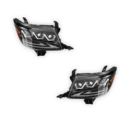 Toyota HiLux Ute (2011 - 2015) Full LED Headlights LH + RH