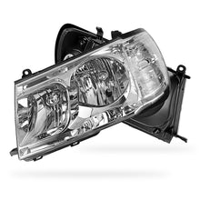 Toyota LandCruiser 100 Series Altezza (1998 - 2004) Chrome OEM Style Headlights LH + RH