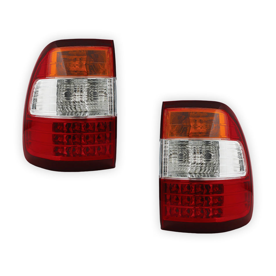 Toyota LandCruiser 100 Series (2005 - 2007) Halogen Tail Lights LH + RH