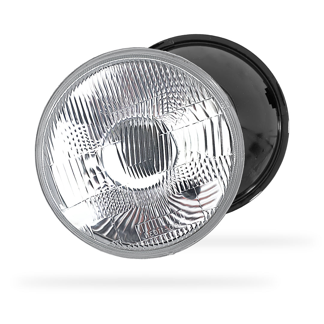 Toyota LandCruiser 70 / 73 / 75 / 78 / 79 Series (1985 - 2007) H4 7-inch Round OEM Style Headlights LH + RH