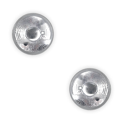 Toyota LandCruiser 70 / 73 / 75 / 78 / 79 Series (1985 - 2007) H4 7-inch Round OEM Style Headlights LH + RH