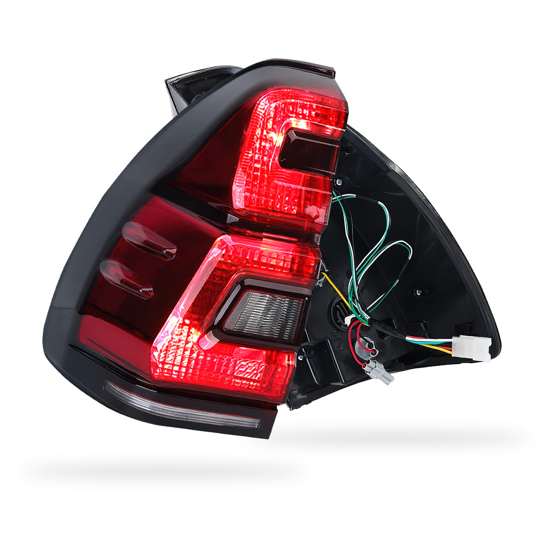 Toyota LandCruiser Prado J120 Series (2003 - 2009) Red LED Tail Lights LH + RH