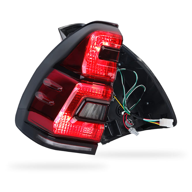 Toyota LandCruiser Prado J120 Series (2003 - 2009) Red LED Tail Lights LH + RH