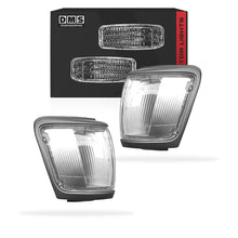 Toyota 4 Runner N120 / N130 (1989 - 1991)  Front Corner Light Indicators Grey Trim Flat Lens Fit
