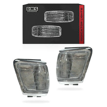 Toyota 4 Runner N130 (1989 - 1991) Front Corner Light Indicators Chrome Trim Flat Lens Fit