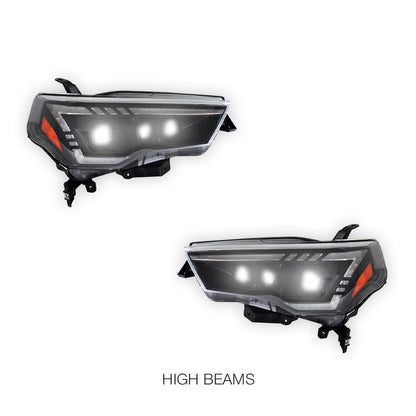 Toyota 4Runner (2010 - 2023) Sequential LED Headlights LH + RH