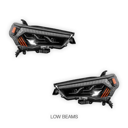 Toyota 4Runner (2014 - 2022) Full LED DRL With Sequential Indicators Headlights LH + RH