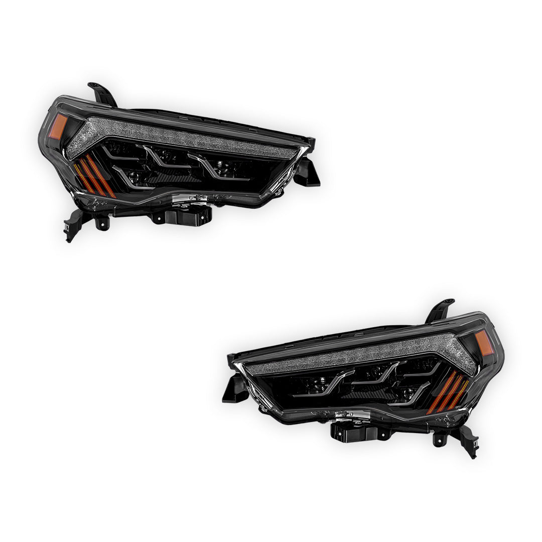 Toyota 4Runner (2014 - 2022) Full LED DRL With Sequential Indicators Headlights LH + RH