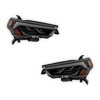 Toyota 4Runner (2014 - 2022) Full LED DRL With Sequential Indicators Headlights LH + RH