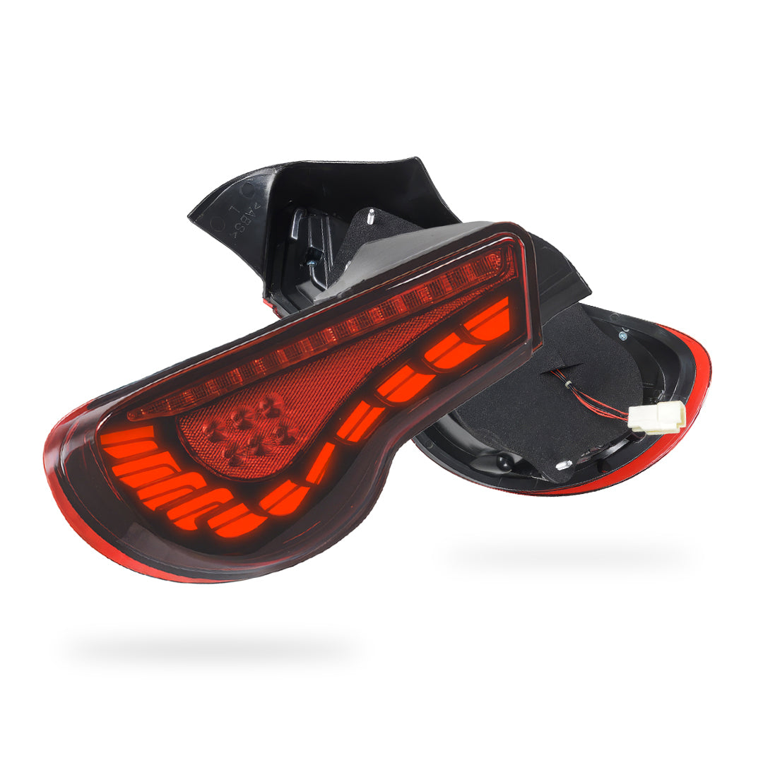 Toyota 86 1st Gen. (2012 - 2021) Sequential Full LED Tail Lights LH + RH