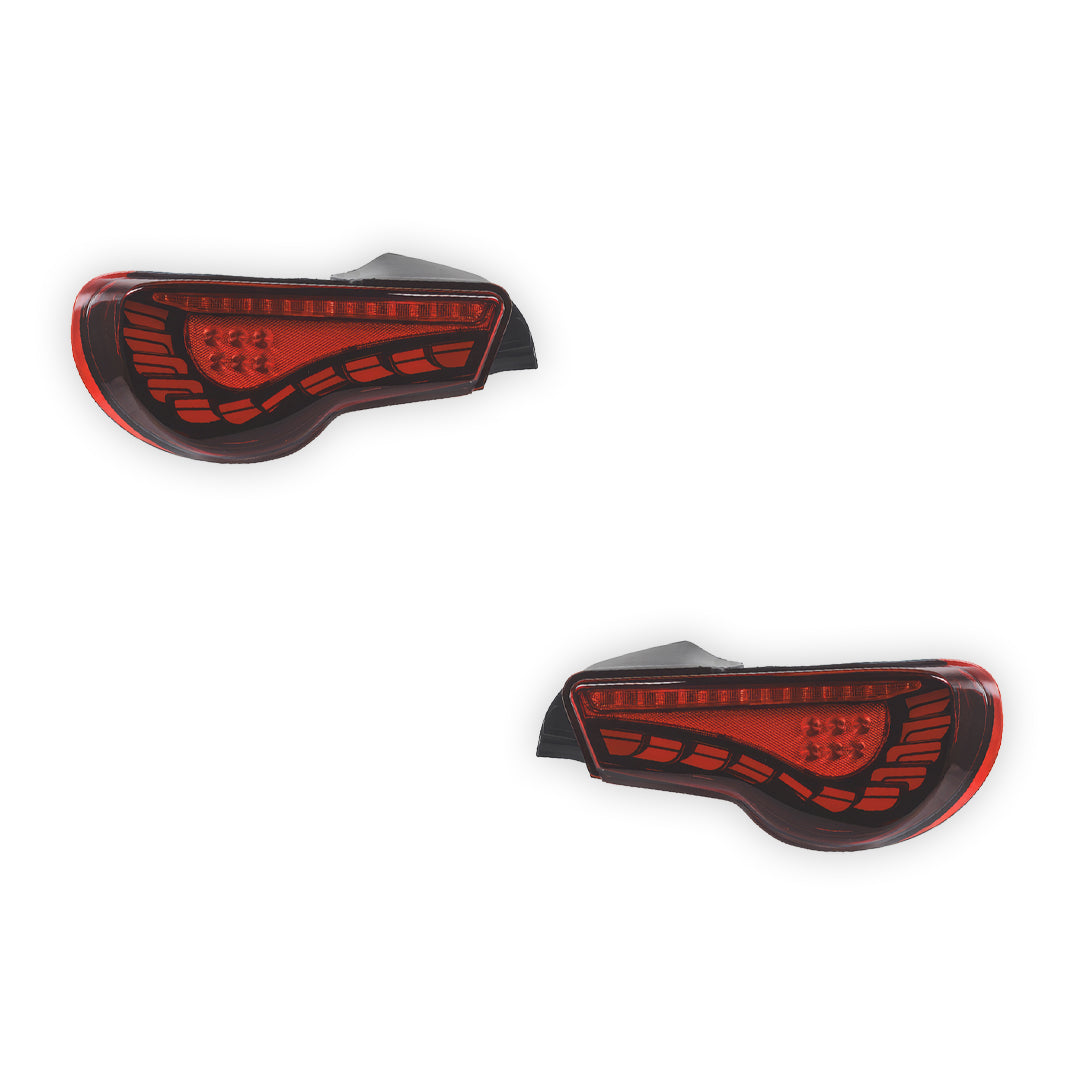 Toyota 86 1st Gen. (2012 - 2021) Sequential Full LED Tail Lights LH + RH