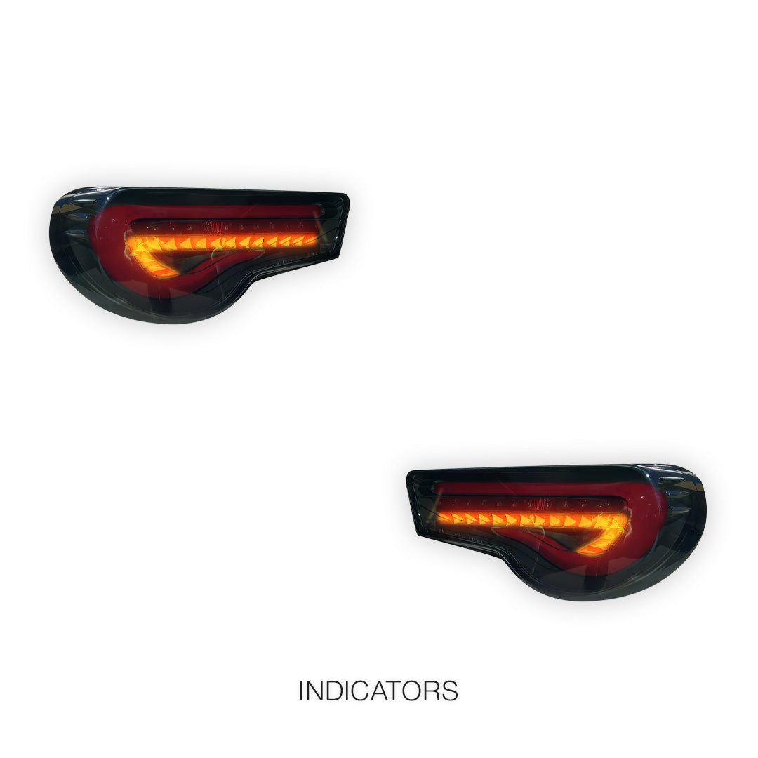 Toyota 86 1st Gen. (2012 - 2021) Valenti LED Sequential Tail Lights LH + RH