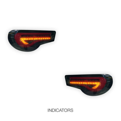 Toyota 86 1st Gen. (2012 - 2021) Valenti LED Sequential Tail Lights LH + RH