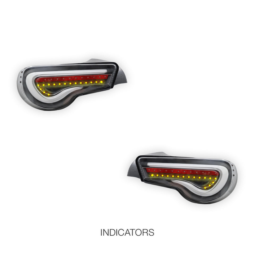 Toyota 86 1st Gen. (2012 - 2021) Valenti LED Sequential Tail Lights LH + RH