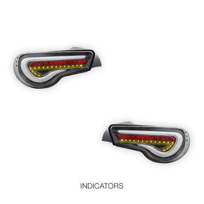 Toyota 86 1st Gen. (2012 - 2021) Valenti LED Sequential Tail Lights LH + RH